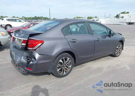2015 Honda Civic Ex from USA, damaged, VIN 19XFB2F85FE047084